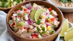Cebiche de pollo Cebiche de pollo